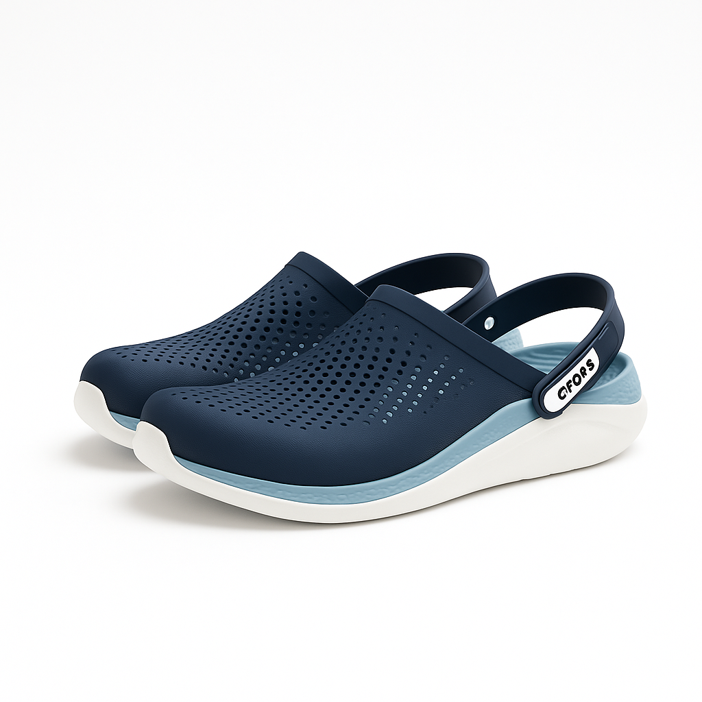 Crocs LiteRide 360 Clog – Navy / Sky Blue