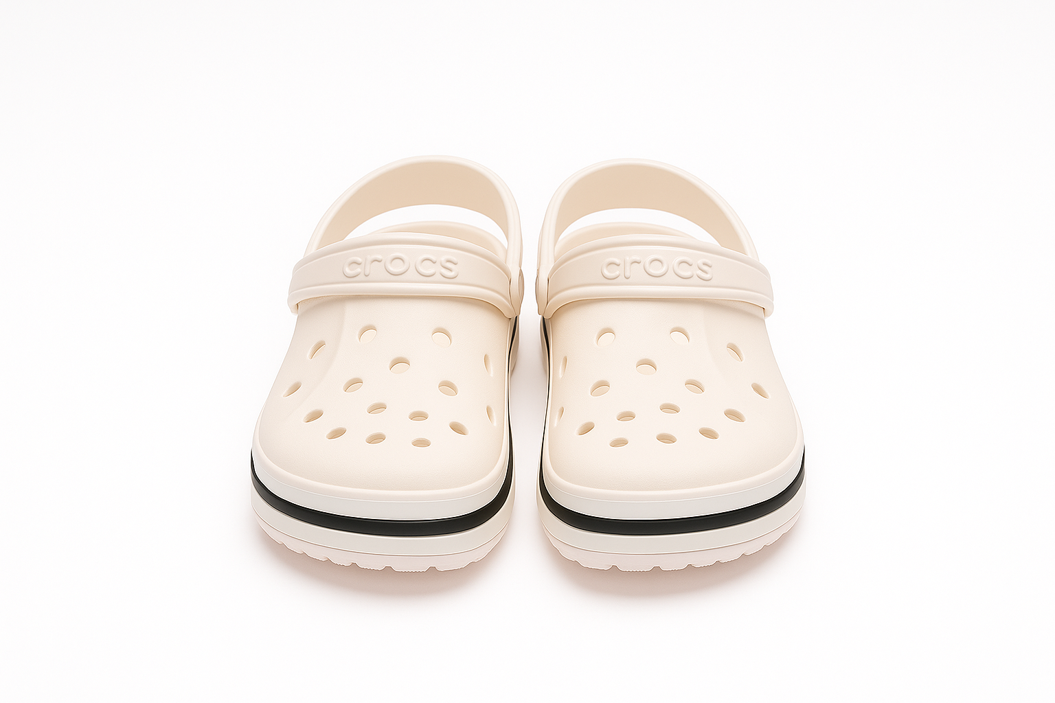 Crocs Classic Clogs “Off-White”