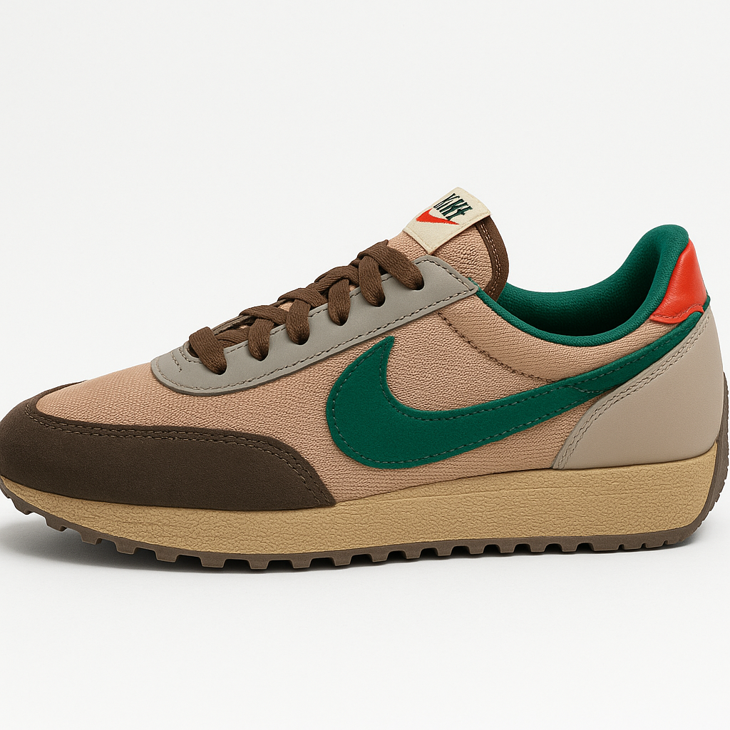 Nike Retro Sneaker in Earthy Tones
